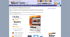 Desktop Screenshot of beyondfusion.com